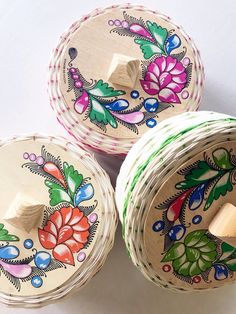 Mexican painted tortillero -assorted colors Mexican Decor, Mexican, Mexican Party, Mexican Fiesta, Mexican Wedding, Mexican Themed Weddings, Mexican Birthday