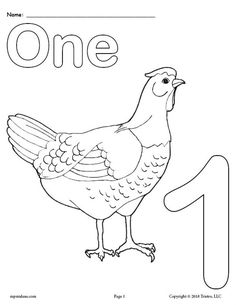 free printable number coloring pages perfect for the dr s office