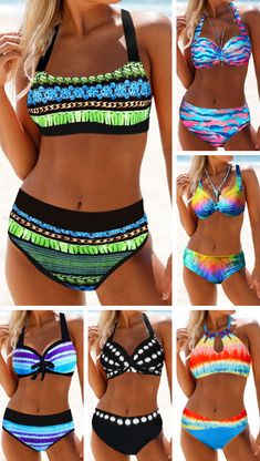 Seafolly Damen Sea Stripe Action Back Tri Bikinioberteil