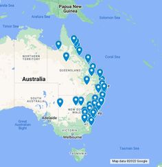 Population Density Map of Australia - 4d5be6401455dbc401d8b827fce41865