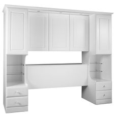 The 47 Best Storage Bedroom Images On Pinterest Decor Newbury Tall Overbed Unit From Glwells Ltd Seems To Have Built In Lights Closet Cocina
