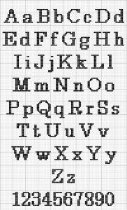 letters patterns free