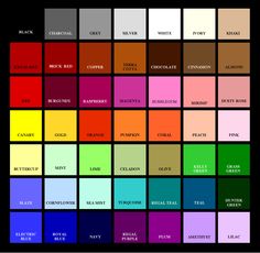 basic colour chart my favourite colour combinations pinterest basic color chart