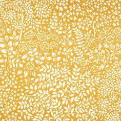Jaune FQ Fat Quarter Tissu Paillettes abeilles