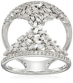 Ladies 10K Yellow Gold Horseshoe Diamond Engagement Fashion Cocktail Ring .05 Ct