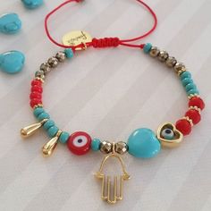 5 x espacios en blanco Azul Pulsera de cuerda de nylon listo para usar joyas de bricolaje amistad