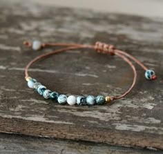 Handmade 7 chakra bracelet simili cuir pierre naturelle Tube Perles Wrap Bracelet Rétro