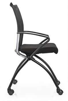 China Manufacturer Office Training Chair With Writing Pad And Guangzhou High Density Foam Seat Meeting Desk Chairs Office Folding Conference Room Seating With Casters