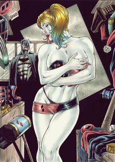 Harley Quinn Catwoman Poison Ivy Comics Hot Girl Poster Art Fabric Decor 153