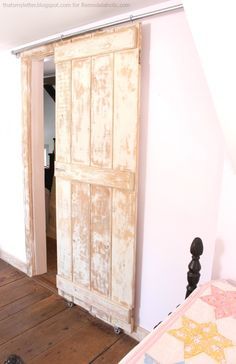 Turn A Regular Door Into A Sliding Barn Door Turn A Regular Door Into A Sliding Barn Door