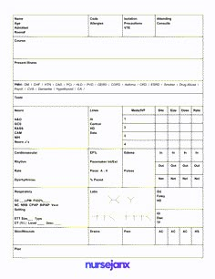 Free Download! This is a detailed report sheet for the advanced assessment of the ICU patient. Neuro, Cards, and Respiratory systems are emphasized. Ideas, Nursing Assessment, Pediatric Nursing, Charge Nurse