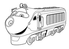 Old Puffer Pete Coloring Page Old Puffer Pete Coloring Page