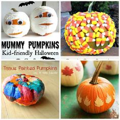 ways for kids to decorate pumpkins without carving