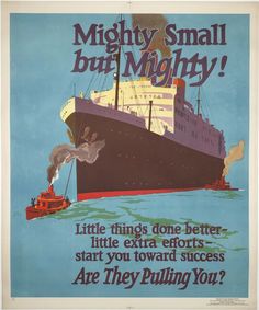 24x30 Ability Needs No Fine Feathers 1929 Workplace Motivational Poster