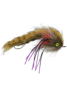 Bass Salmon 4 x Brown Matuka Sculpin Streamer Fly Fishing Flies For Trout