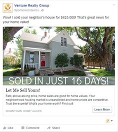 real estate advertising examples