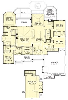 house plan 82229 | attached garage, front rooms and open kitchens house plan 82229 | attached garage, front rooms and open kitchens