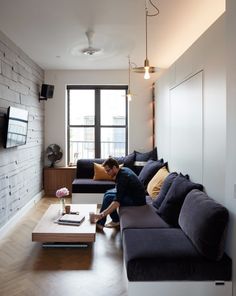 Fantastic Layout For A Long And Narrow Living Room Less Than 9 Ft Decorating Small Living Room Trendecorist Manhattan Soho Apartment Lifeedited 2 Le2 Is For