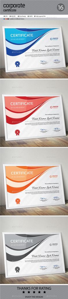 Multipurpose Certificates Psd templates, Certificate design and - corporate certificate template Multipurpose Certificates Psd templates, Certificate design and - corporate certificate template