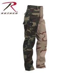 FOLD OVER OLIVE CAMO ARMY GREEN CAMOUFLAGE MILITARY BOHO PALAZZO PANTS S M L