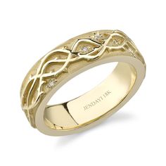 44 Best African Engagement Ring Collection Images On Pinterest Eshua Crown Of Thorns Wedding Band Yellow Gold Width 20 Diamonds G H Color Jendayi Collection African Engagement Ring