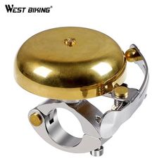 RockBros Cycling Bicycle Handlebar Ring Bell Retro Upgrades Vintage Bell Black