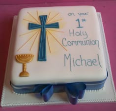 10 Best Boys First Communion Cakes Images First Holy Communion