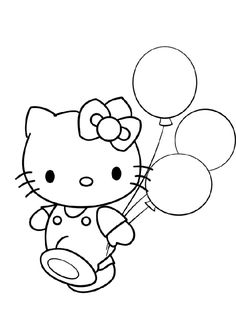 Free Printable Hello Kitty Coloring Pages For Kids