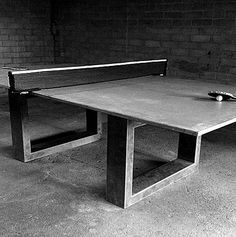 The 16 Best Ping Pong Images On Pinterest Table Forget All The Others A Cement Ping Pong Table Is What I Want