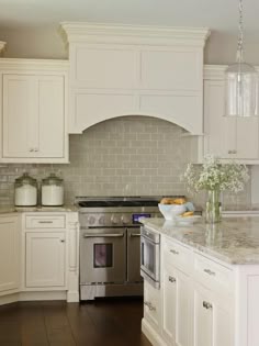 White Kitchen Backsplash Ideas smoke glass subway tile | grey backsplash, marble countertops and White Kitchen Backsplash Ideas smoke glass subway tile | grey backsplash, marble countertops and