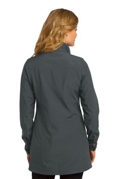 YUNY Women Outerwear Casual Performance Career Blazer Suit Coat Tops Dark Grey 3XL