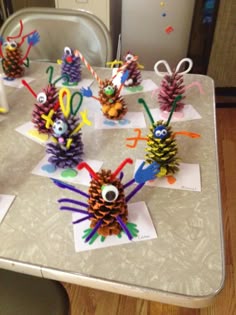 Pine cone Monsters