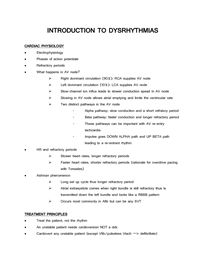 heart dysrhythmias cheat sheet free download