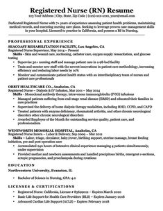 895 best 1 resume examples images in 2019 resume examples for nursing