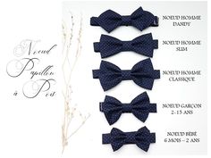 Noeud Papillon Découpes invitation différentes couleurs nœud papillon Découpes baby shower
