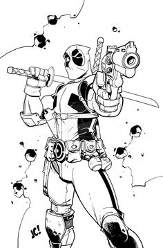 free deadpool coloring pages to print | comic book coloring pages ... - Deadpool Coloring Pages Printable free deadpool coloring pages to print | comic book coloring pages ... - Deadpool Coloring Pages Printable