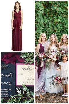 518 Best Wedding Style Boards Images On Pinterest In 2018 We Love The Richeness Of A Burgundy Accent For Fall Wedding