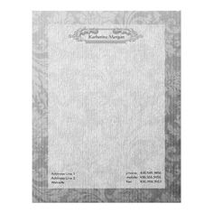 customize letterhead