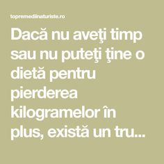 Id pierde în greutate, dar urăsc să pierd