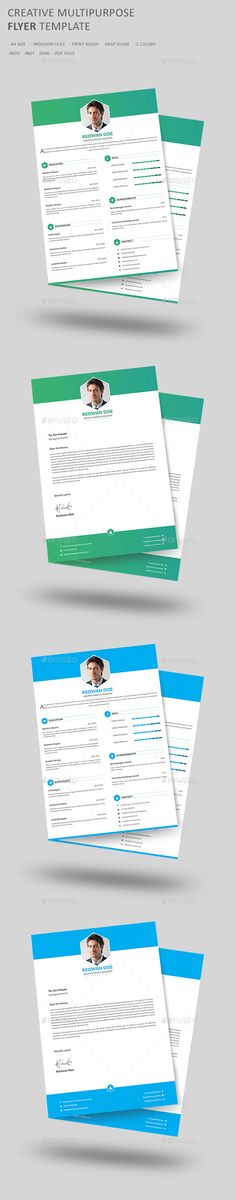 Modern 2-Page Resume Modern resume template, Modern resume and - resume template indesign Modern 2-Page Resume Modern resume template, Modern resume and - resume template indesign