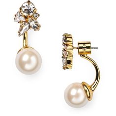 Kate Spade New York Dainty Sparkles Double Row Ear Jackets Kate Spade New York Cer Ear Jackets 62 Liked On Polyvore Featuring Jewelry
