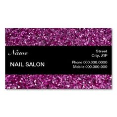 elegant sparkles glitter nail salon businesscard business card template appointment card salon business cards - Nail Salon Business Cards elegant sparkles glitter nail salon businesscard business card template appointment card salon business cards - Nail Salon Business Cards