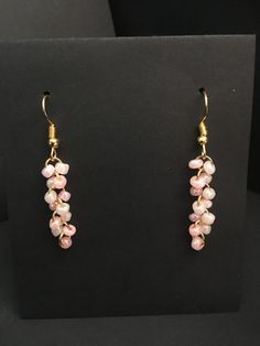 por supuesto O02 agua dulce perlas joyas aretes pendientes ohrhänger 925 plata