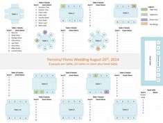 tips wedding seating chart template