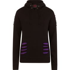 SPIRAL DIRECT Shadow Raven Hoodie//Tattoo//Goth//Skull//Gift//Raven//Rock//Xmas//Hood