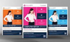 computer repair flier