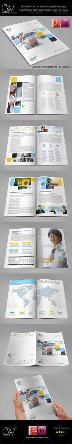 Landscape Annual Report Template Annual reports, Template and - company report template Landscape Annual Report Template Annual reports, Template and - company report template