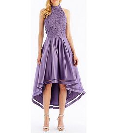 Purple Cocktail Dress From Dillard's