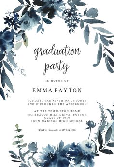 121 best graduation party invitation templates images on pinterest