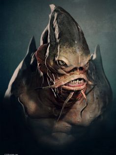 42 Best Portrait Images Aliens Alien Creatures Design Deep One By Mauro Delia Matheus Creature Concept Art Design Feature